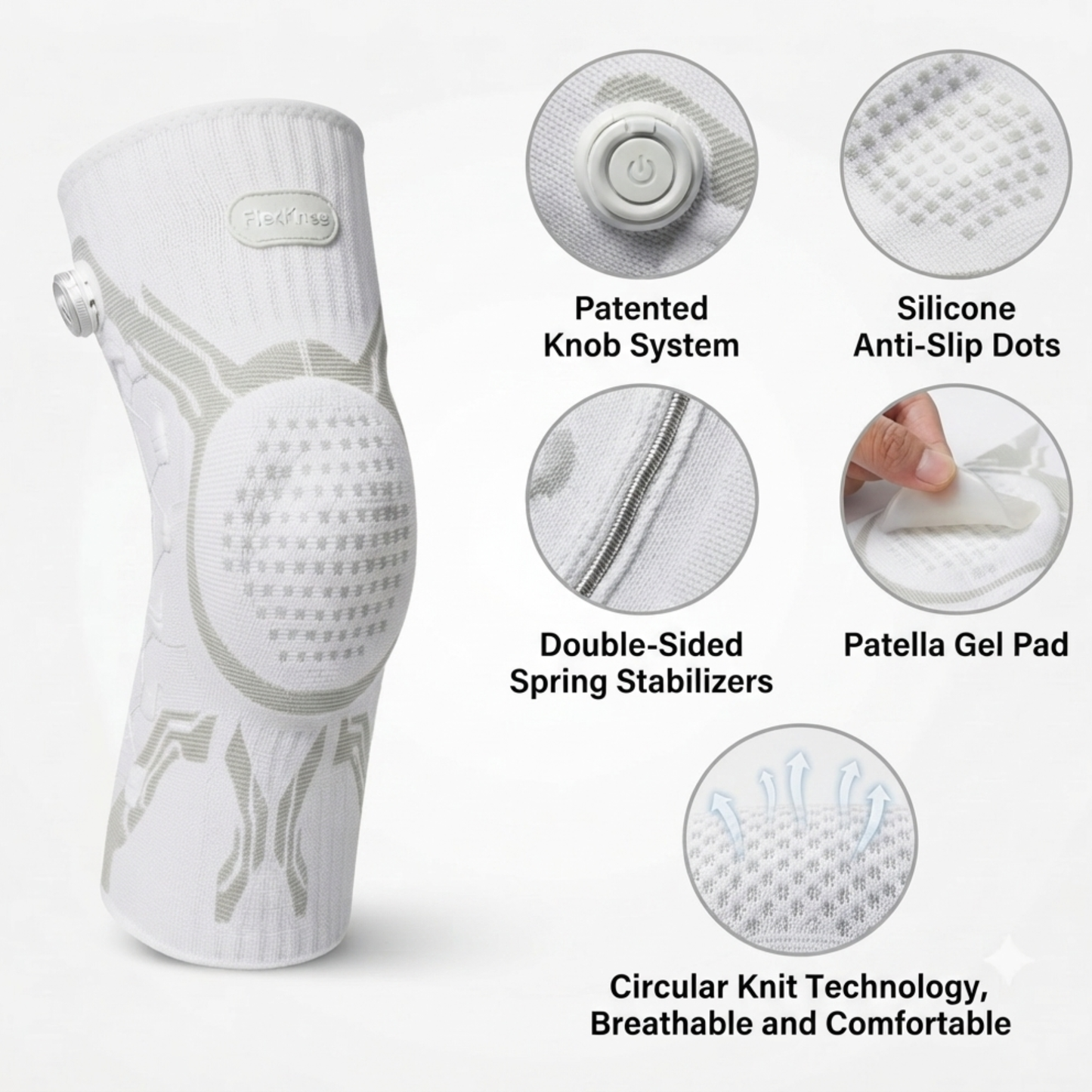 FlexKnee Sports Support Brace